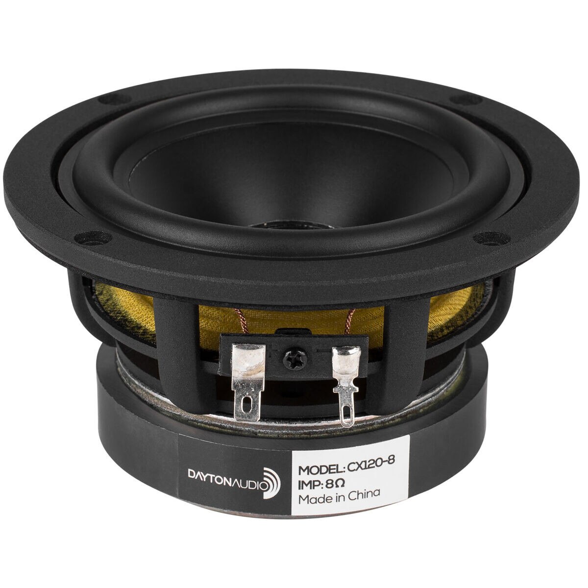 Dayton Audio CX1208 4" Coaxial Driver with 3/4" Silk Dome Tweeter 8 Ohm